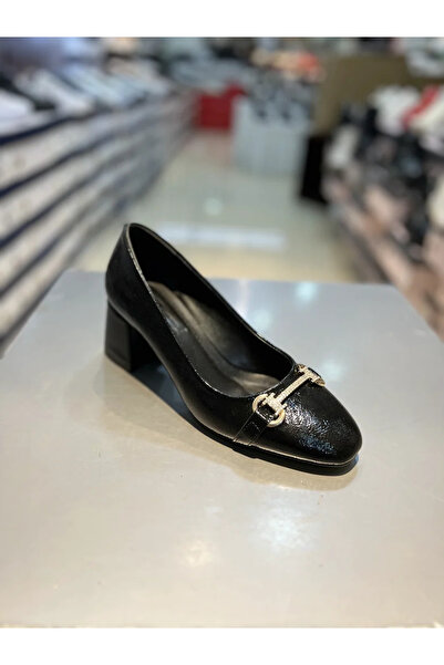 Hacıoğlu Ayakkabı Pantofi eleganti Punto Classic cu cataramă cu toc