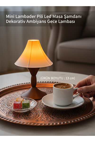 TR Mini Abajur Tasarımlı Dekoratif Atmosfer Lambası