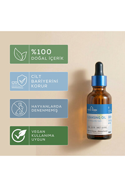 Mavili Kapı Yüz Temizleme Yağı