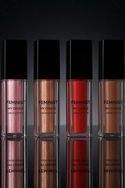 Feminist Cosmetics My Choice 4’lü Ruj ve Gloss Seti - Tüm Renkler Koleksiyonu