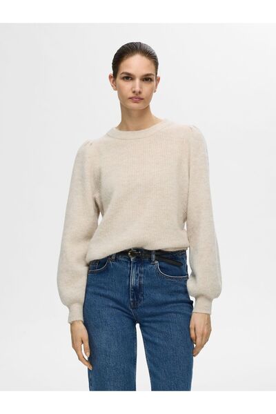 Selected Femme Strickpullover Wollgemisch