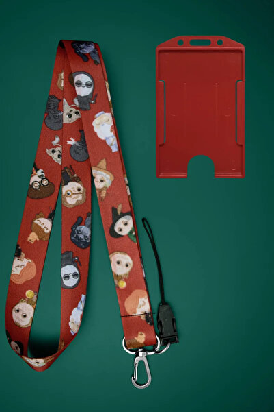 Apptakı Boyun İpi Boyun Askı İpi Boyun Askısı ve Kartlık - ASS0280-1