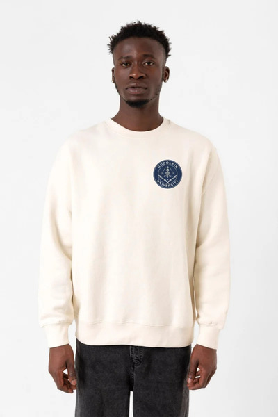 Tshirthane Gen V Godolkin univerzitetski amblem, bež muška majica sa dva niti