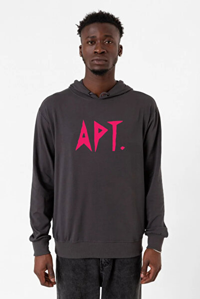 Tshirthane Muška majica sa kapuljačom 2ip Smoked Blackpink Apt