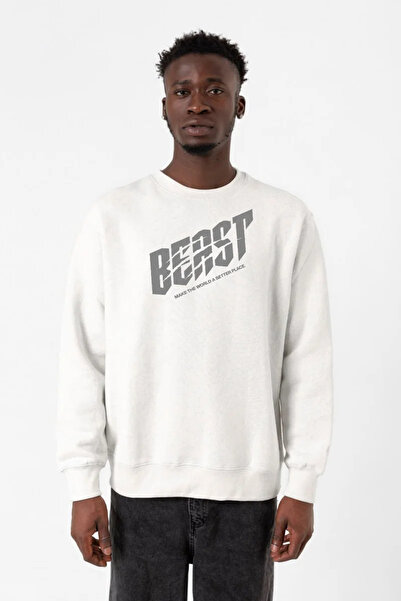 Tshirthane Mr Beast Make The World White muška 2ip majica