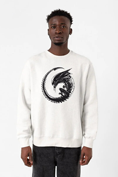 Tshirthane Allien Xenomorph bela muška 2ip majica