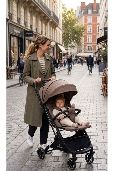 Sunny BC Mamma Yeni Nesil Kabin Boy Bebek Arabası Seyahat Sistem Bagaj