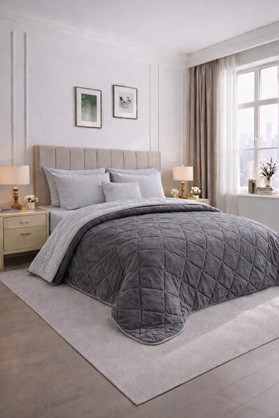 meressa home Wellsoft Çift Kişilik Çift Taraflı 4 Parça | Uyku Seti | Çeyiz