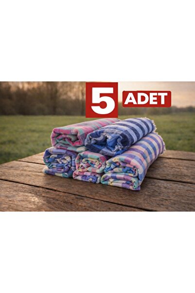 serelya Ekose Çok Amaçlı Sofra Bezi & Piknik Örtüsü & Masa Örtüsü Ekose Pötik...