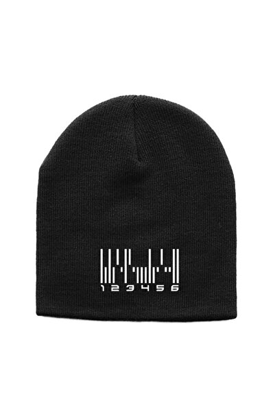 Tshirthane Темна матерія Штрих-код Android Siyah Örme Bere