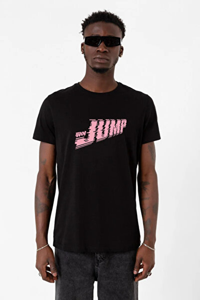 Tshirthane Blackpink Jump Black Men's T-Shirt