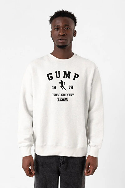 Tshirthane Forrest Gump Cross Country Team bela muška 2ip majica