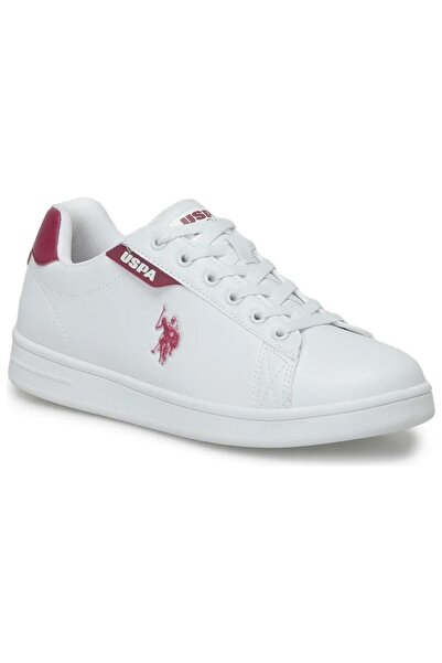 U.S. Polo Assn. Adidași albi pentru copii