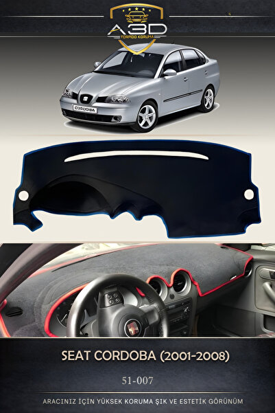 A3D TORPİDO KORUMA Seat Cordoba (2001-2008) Front Chest Panel Dashboard Prote...