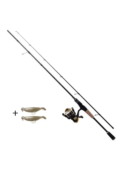 Avcı 2.10m LRF Olta Seti 1-8gr Atarlı Striker Kamış 1000lik Porthfish Metal K...