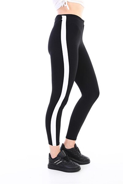 MEGHAN L.A Αθλητικό κολάν λευκής ρίγας