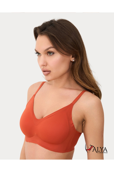 ALYA UNDERWEAR Sutien Ghost pentru femei ușor Filled cu bretele subțiri D făr...