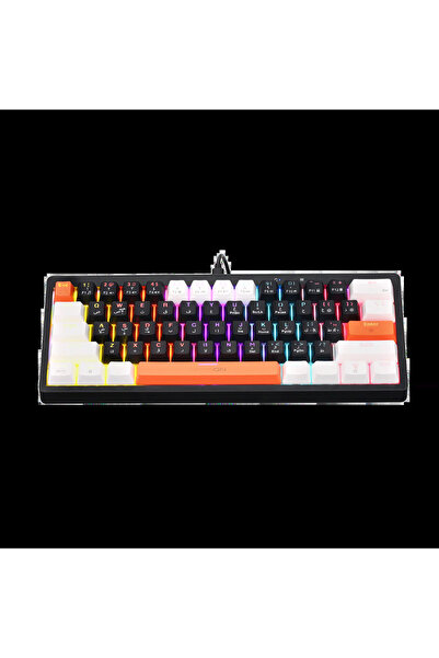 GAMEON AEROX Series GOMK 60-RS 60% RGB Wired Mechanical Gaming Keyboard, Engl...