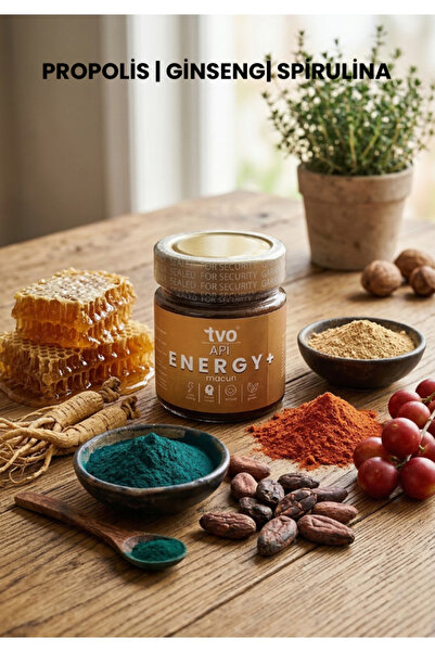 TVO APİ ENERGY+ Günlük Enerji ve Zindelik Desteğine Yönelik Bal Bazlı Takviye...