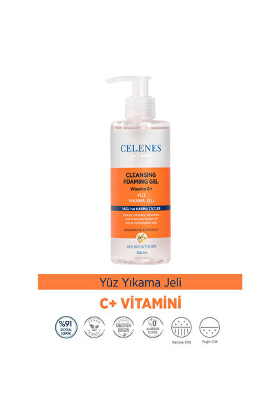 Celenes SEA BUCKTHORN YÜZ YIK.JELİ YAĞ.KARMA 250ML 1 ADET