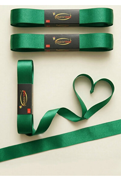 Nazarone شريط ستان 1 سم - 10 متر - أخضر (2001)