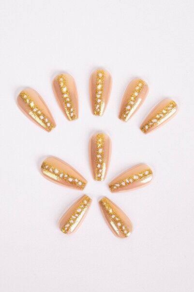 POP Beauty Takma Tırnak Seti & Zararsız Yapıştırıcı