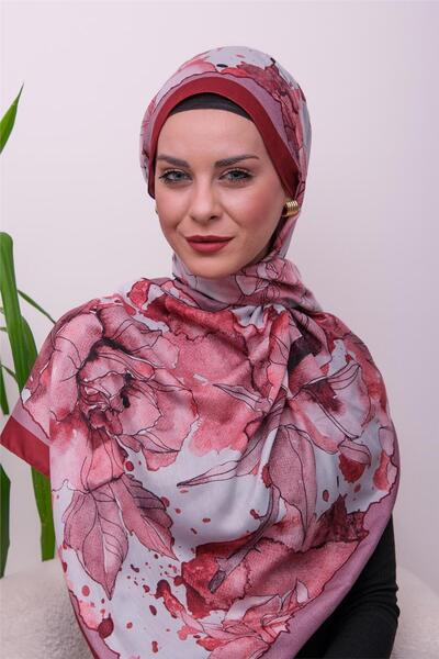 49eyşanipek شال ناعم رقمي منقوش من روزيلا آرت