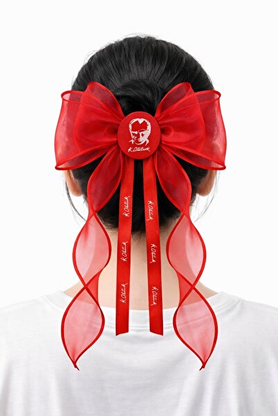 Algitsin O L A مشبك شعر على شكل ربطة عنق للفتيات للمناسبات الخاصة