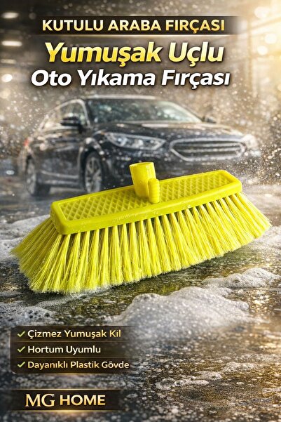 VENON ♥️KUTULU Araba Fırça Yumuşak Uçlu Sık Tüylü Kaliteli Yıkama Fırçası Oto...