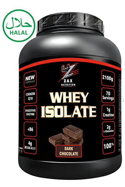 zax nutrition بروتين مصل اللبن من آيزول 2100 جرام بنكهة الشوكولاتة