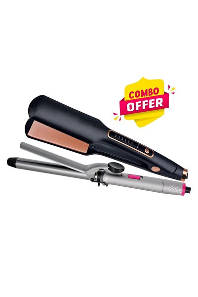 Generic Ladies 2PC Combo Professional Hair Straightener With Fashionable Hair...