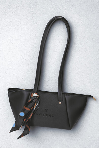 bag BÜYÜK UZUN SAPLI FULARLI ÇANTA