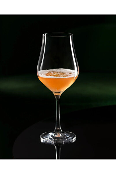 Madame Coco Mathilda 4'lü Kristal Şarap Kadehi Seti - 450ML