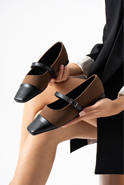 Efulia Daily Comfortable Single-Strap Ballet Flats Shoes