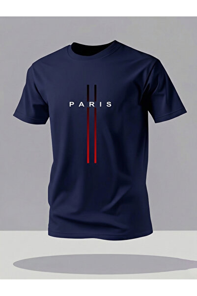 Let's Wear Paris Lettered Printed Premium Tshirt for Men