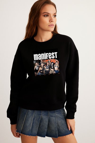 BLITZIST Manifest (Tent-20540) Design Printed Sweatshirt (S/M - M/L)