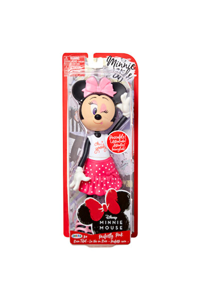 Disney Κούκλα - Minnie Mouse Τέλεια Ροζ, 24 εκ.