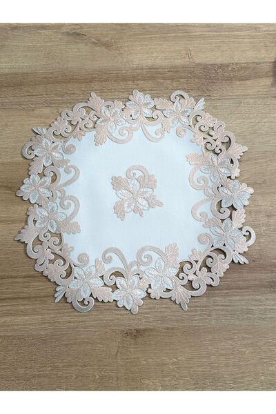 DsHome Dekoratif Leke Tutmaz 6’lı Supla Amerikan Servis Sunum Seti 38cm