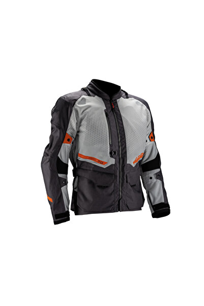 Leatt Adv Flow-Tour 5.5 Gri Motosiklet Montu