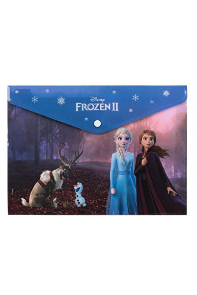 Disney Frozen Dosar plastic Frozen A4 33x24 cm albastru