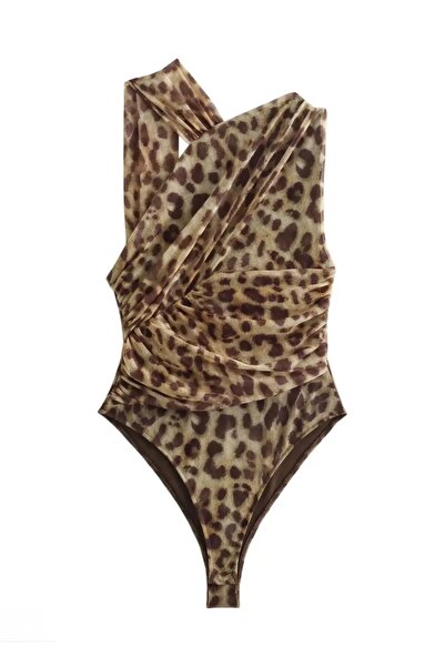 Ceren Öncel Atelier Leopar Bodysuit