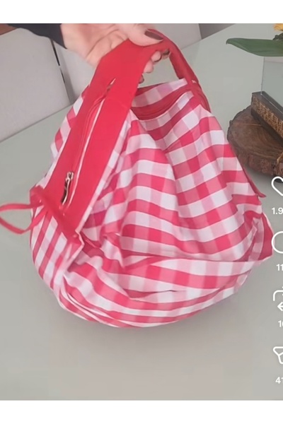 hirabebe Borcam ve tencere taşıma çantası