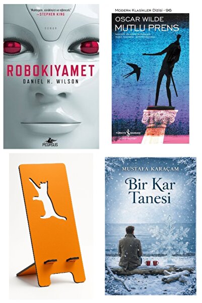 TÜRKİYE İŞ BANKASI KÜLTÜR YAYINLARI Robokıyamet - Kolektif + Mutlu Prens + Te...