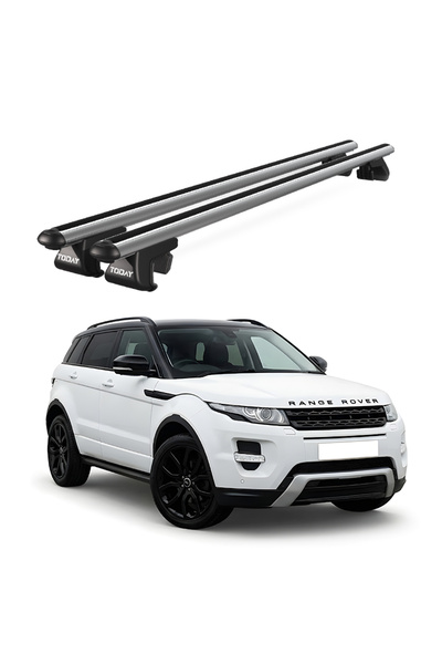 TODAY AUTO Land Rover Evoque 5D (2011-2018) Uyumlu Gri Ara Atkı Port Bagaj Ta...