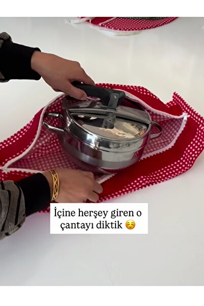 hirabebe Tencerede Borcam taşıma çantası