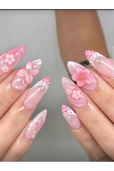 ELNİL BUTİK 24 lü takma tırnak setleri