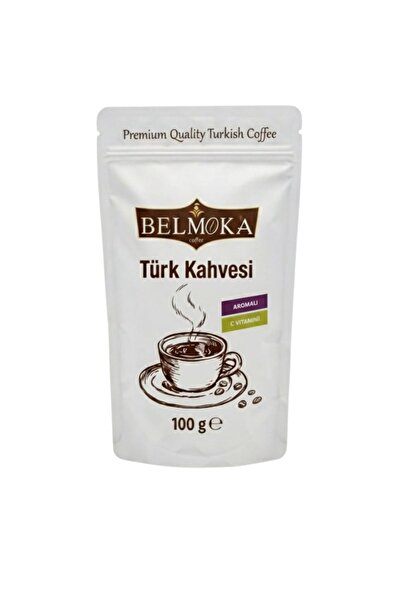 BELMOKA أرونيا وفيتامين سي ك بوشاح قهوة تركية 100 جرام