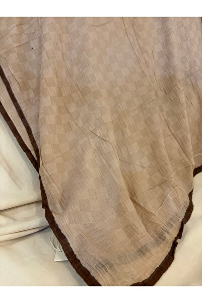 Mehru Scarfs شال مسلم بنقشة الداما - شال رملي - مانع للانزلاق ألوان - صيفي/شت...