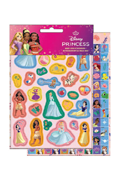 DİSNEY PRİNCESS Set de 600 de autocolante roz