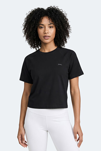 Slazenger Γυναικείο μαύρο μπλουζάκι RAVE